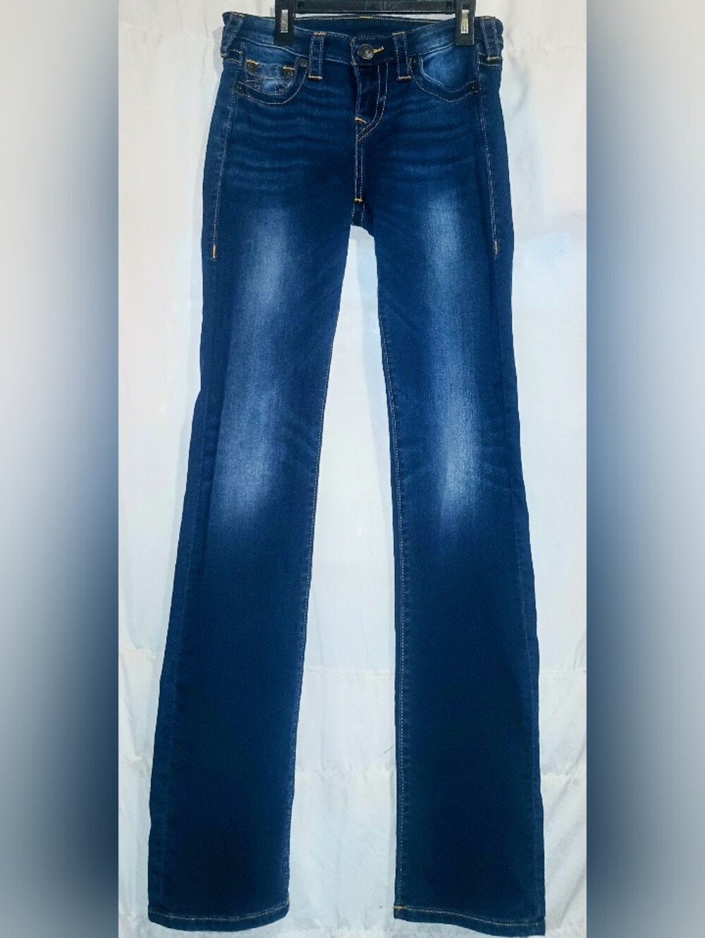 True Religion Women's Indigo Flare Jeans